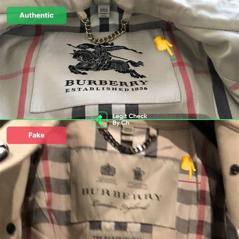 burberry brit jacket real vs fake|burberry brit coat authenticity.